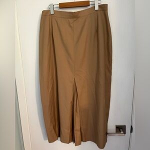 Chic Tan Maxi Skirt for Women